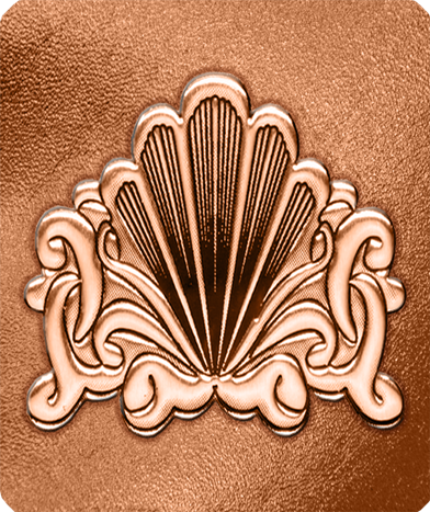 209 DF35 900 CP Morgan Scroll Copper